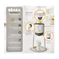 Bib Expresso Su ve Biberon Isıtıcı, White/grey