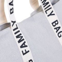 Family Bag Signature Kanvas Krem