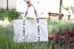 Family Bag Signature Kanvas Krem