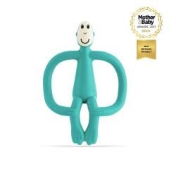Matchstick Monkey  Silikon Diş Kaşıyıcı/ Monkey (Turkuaz)