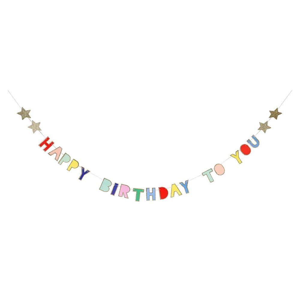 Meri Meri - Happy Birthday To You Mini Garland