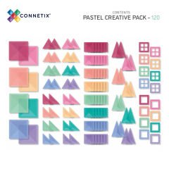 Connetix Pastel Creative Pack Manyetik Bloklar - 120 Parça