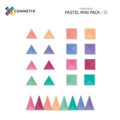 Connetix Pastel Mini Pack Manyetik Bloklar - 32 Parça
