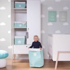 Kanvas Kutu Büyük Boy- Gri