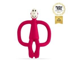 Matchstick Monkey  Silikon Diş Kaşıyıcı/ Monkey (Kırmızı)