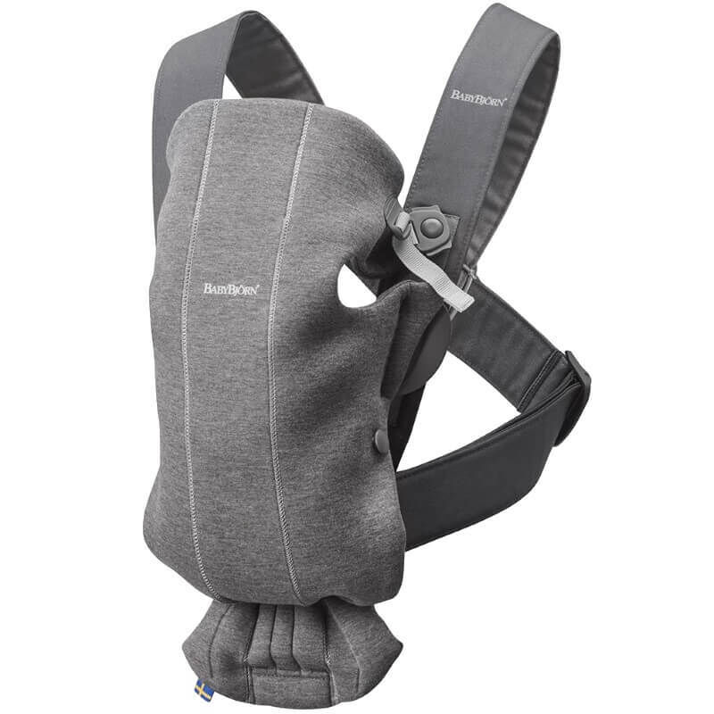 BabyBjörn Kanguru Mini 3D Cotton Jersey / Dark Grey