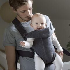 BabyBjörn Kanguru Mini 3D Cotton Jersey / Dark Grey