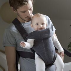 BabyBjörn Kanguru Mini 3D Cotton Jersey / Dark Grey