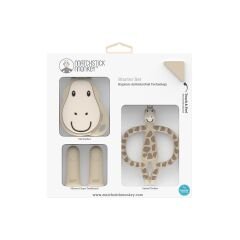 Matchstick Monkey ''Ilk Dislerim'' Silikon Diş Kaşıyıcı Baslangic Seti / Giraffe