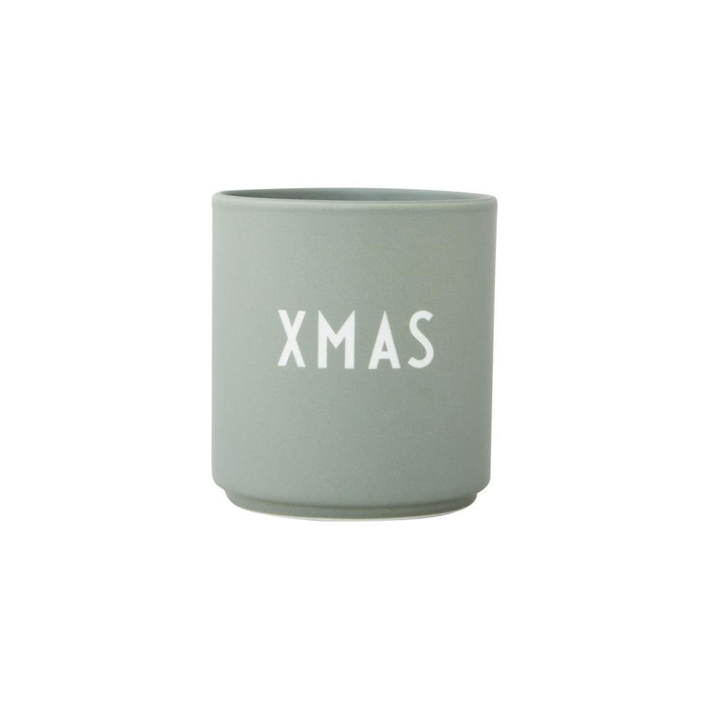Design Letters Porselen Kupa, Christmas (Mint)