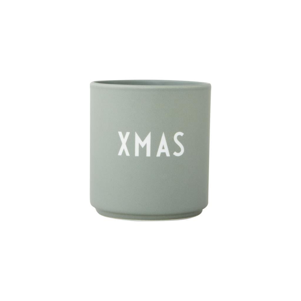 Design Letters Porselen Kupa, Christmas (Mint)