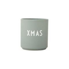 Design Letters Porselen Kupa, Christmas (Mint)