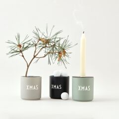 Design Letters Porselen Kupa, Christmas (Mint)