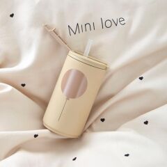 Design Letters Çelik Pipetli Suluk, Bej Balon