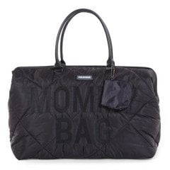 Mommy Bag, Anne Bebek Bakım Çantası Puffy, Siyah
