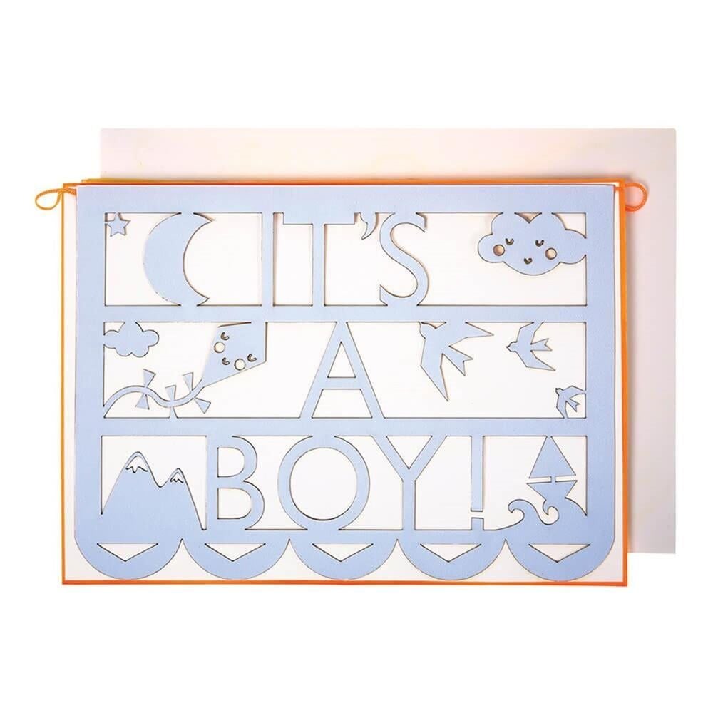 Meri Meri - It'a A Boy Tebrik Kartı