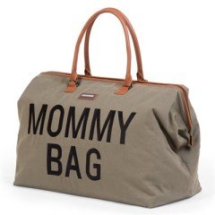 Mommy Bag, Anne Bebek Bakım Çantası, Kanvas Haki