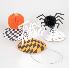 Meri Meri - Halloween Party Hats - Cadılar Bayramı Parti Şapkaları (6'Lı)
