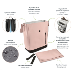 Oslo Anne Sırt Çantası, Vintage rose