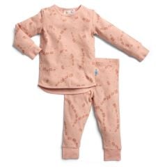 Ergo Pouch Organik Pamuklu 2 Parça Uzun Pijama (1.0 TOG), Elephant Pride