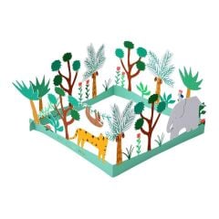 Meri Meri - Have A Wild Birthday Card - Vahşi Doğa Doğum Günü Kartı - 3D