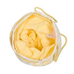 Jera Mini Büzgülü Sırt Çantası, Vague Jaune