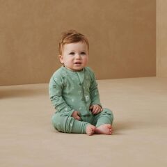 Ergo Pouch Organik Pamuklu Pijama Tulumu (1.0 TOG), Sweet Orchard