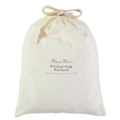 Meri Meri - Multicolor Knitted Flag Garland - Renkli Örme Bayraklar Asılan Süs