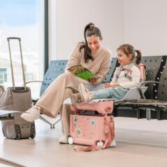 Stokke Jetkids Tekerlekli Bavul & Koltuk, Arctic Blue