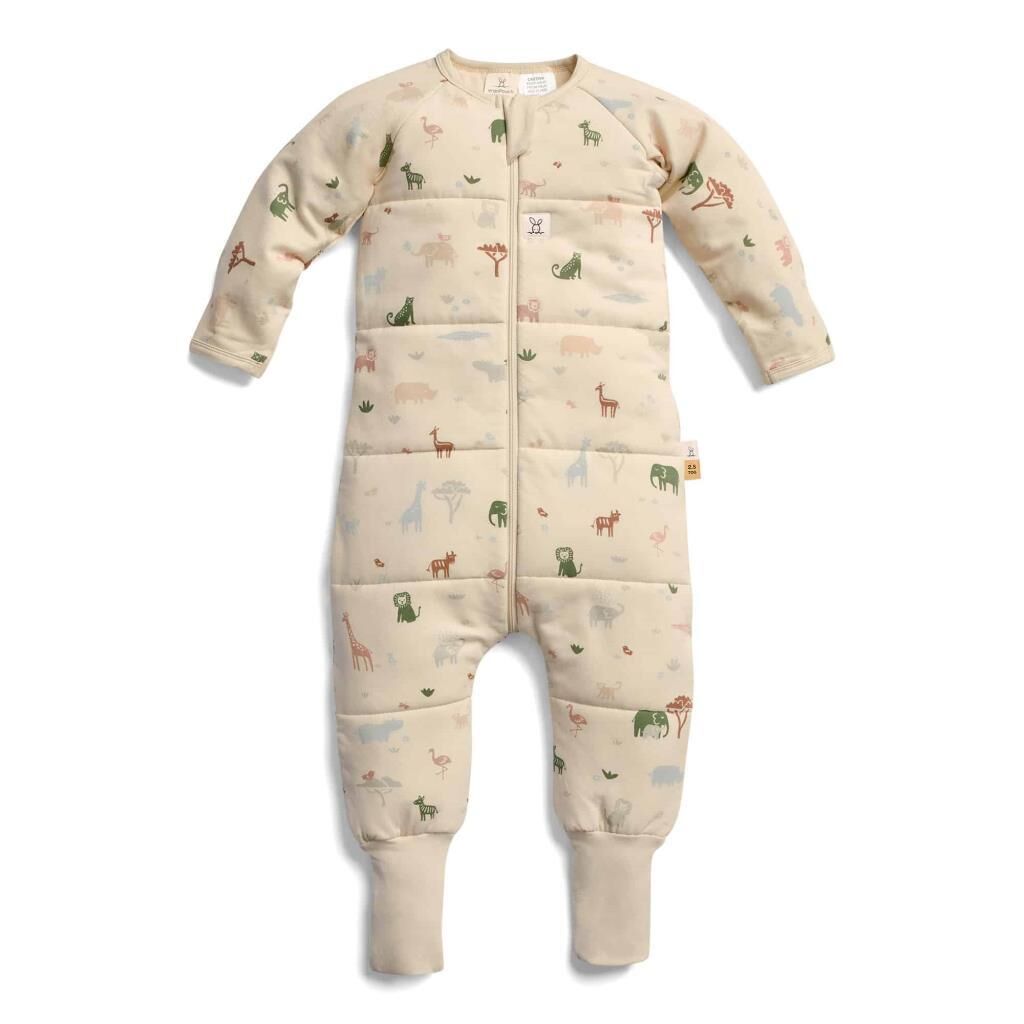 Ergo Pouch Organik Pamuklu Uyku Tulumu (2.5 TOG), Savannah