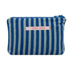 Jera Mini Makyaj Çantası, Yeşil/Mavi