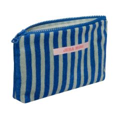 Jera Mini Makyaj Çantası, Yeşil/Mavi