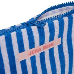 Jera Mini Makyaj Çantası, Lila/Mavi