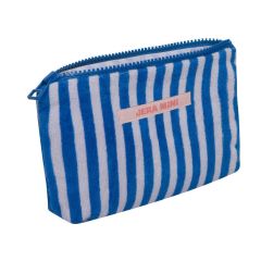 Jera Mini Makyaj Çantası, Lila/Mavi