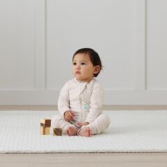 Ergo Pouch Organik Pamuklu Pijama Tulumu (1.0 TOG), Oatmeal Marle