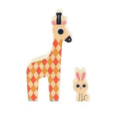 Vilac - Ahşap Denge Oyunu - Hayvanlar Gemisi