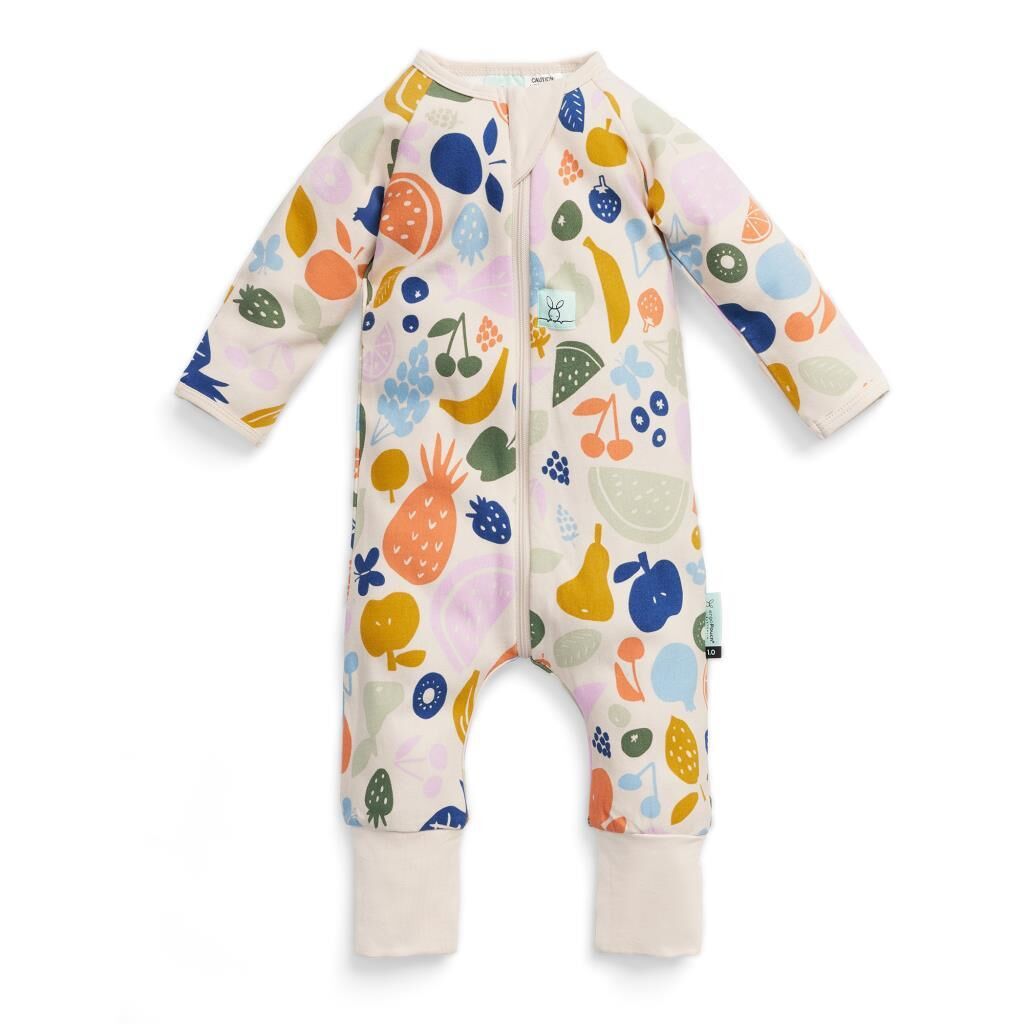 Ergo Pouch Organik Pamuklu Pijama Tulumu (1.0 TOG), Fruit Salad