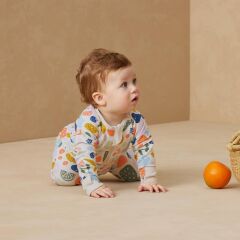 Ergo Pouch Organik Pamuklu Pijama Tulumu (1.0 TOG), Fruit Salad