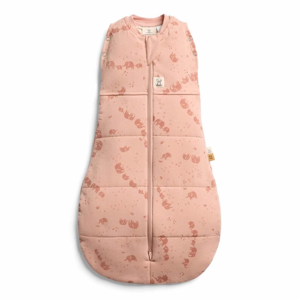 Ergo Pouch Organik Pamuklu Kundak (2.5 TOG), Elephant Pride