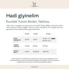 Ergo Pouch Organik Pamuklu Kundak (2.5 TOG), Elephant Pride