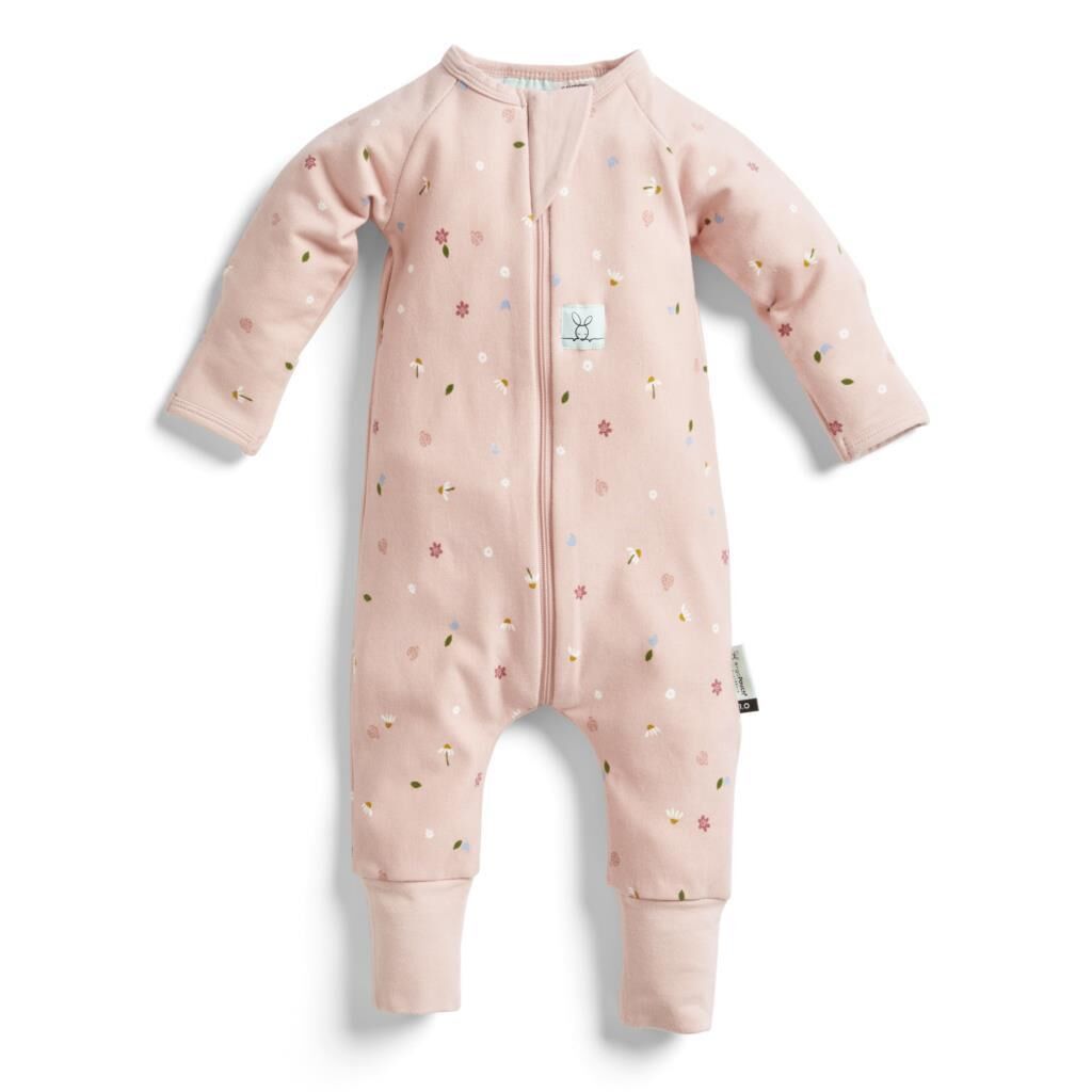 Ergo Pouch Organik Pamuklu Pijama Tulumu (1.0 TOG), Daisies