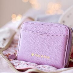 Mini and Kids Deri Mini Cüzdan, Lilac