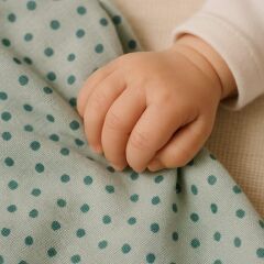 Mama Yoyo Üçlü Müslin Set, Mint Yıldız