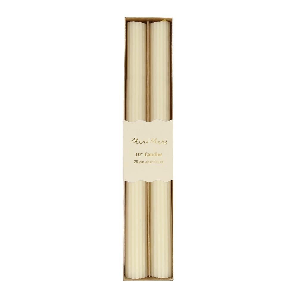 Meri Meri - Krem Masa Mumları (2'Li)