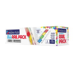 MAGNA-TILES® - Rail Racer Ray Paketi - 8 Parça