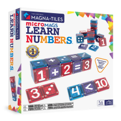 MAGNA-TILES® - Learn Numbers Manyetik Bloklar - 56 Parça