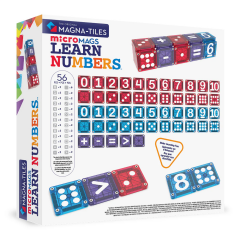 MAGNA-TILES® - Learn Numbers Manyetik Bloklar - 56 Parça