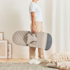 BabyBjörn Bliss Ana Kucağı Oyuncaklı Woven Sand Grey