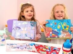 Renk Değiştiren Sulu Boyalı Oyun Mat / Rainbow Fairy
