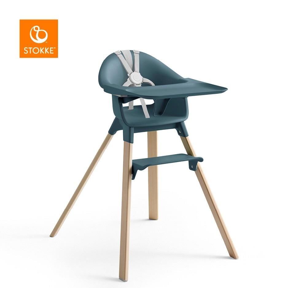 Stokke Clikk Bamboo Mama Sandalyesi, Fjord Blue